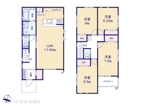 船橋市行田町の新築一戸建