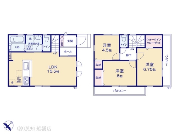 船橋市田喜野井２丁目の新築一戸建