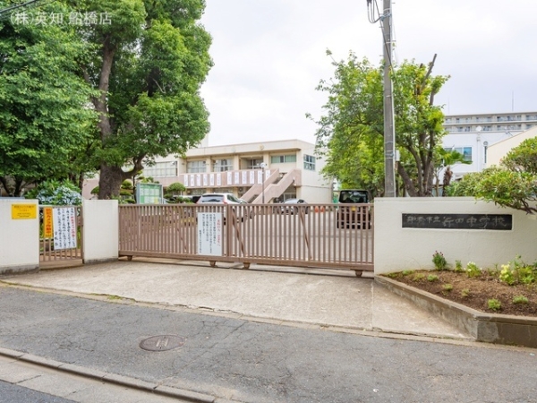 船橋市行田町の新築一戸建(船橋市立行田中学校)