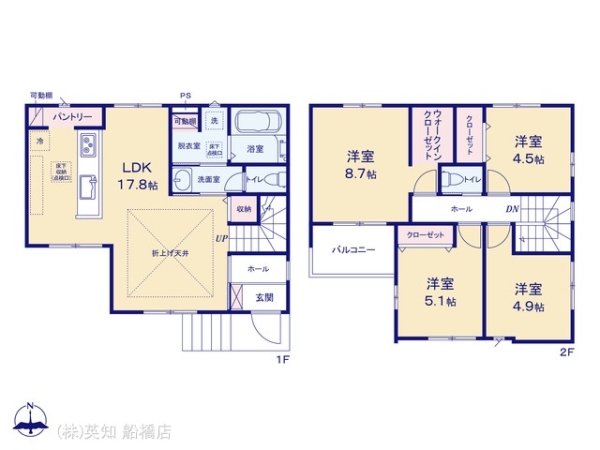 船橋市大穴北８丁目の新築一戸建