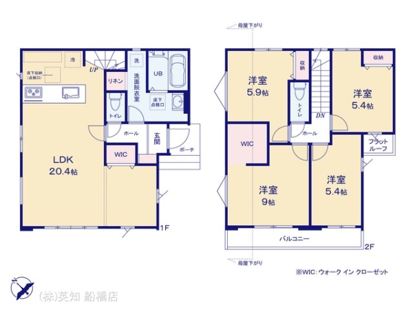 船橋市田喜野井１丁目の新築一戸建