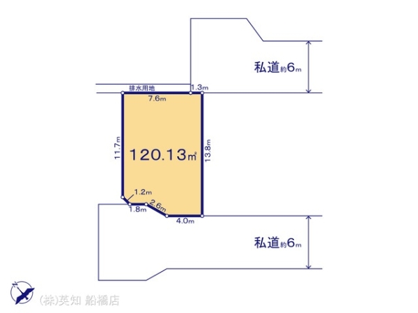 船橋市松が丘１丁目の売土地