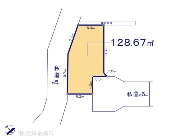 船橋市松が丘１丁目の売土地