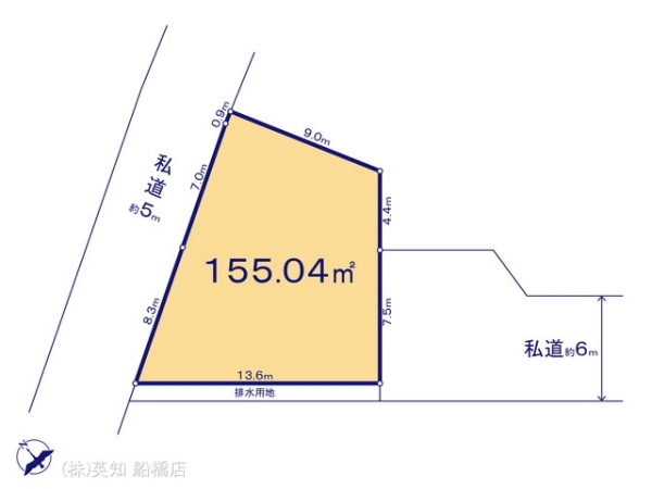船橋市松が丘１丁目の売土地
