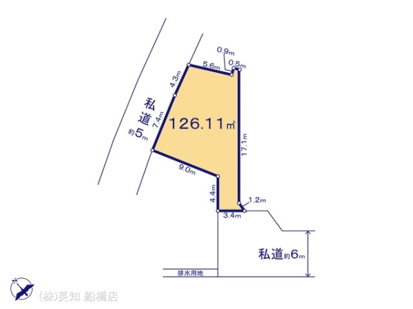 船橋市松が丘１丁目の売土地