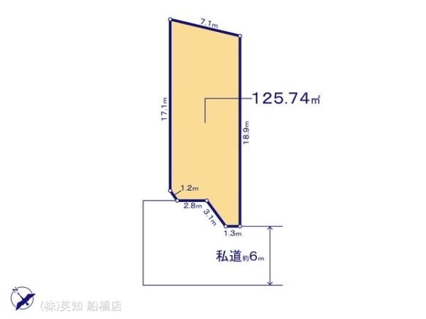 船橋市松が丘１丁目の売土地