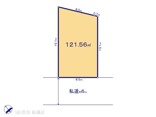 船橋市松が丘１丁目の売土地