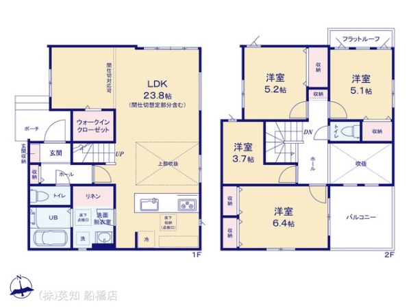 船橋市大穴北８丁目の新築一戸建