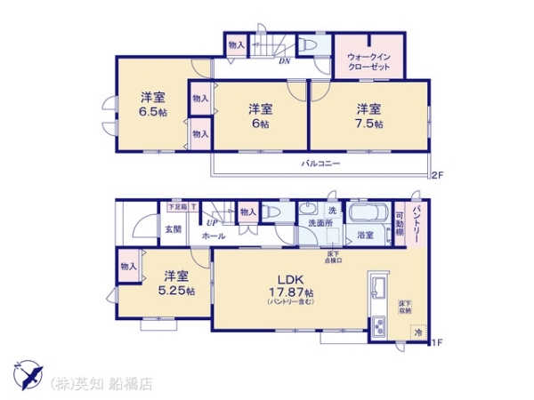 船橋市咲が丘３丁目の新築一戸建