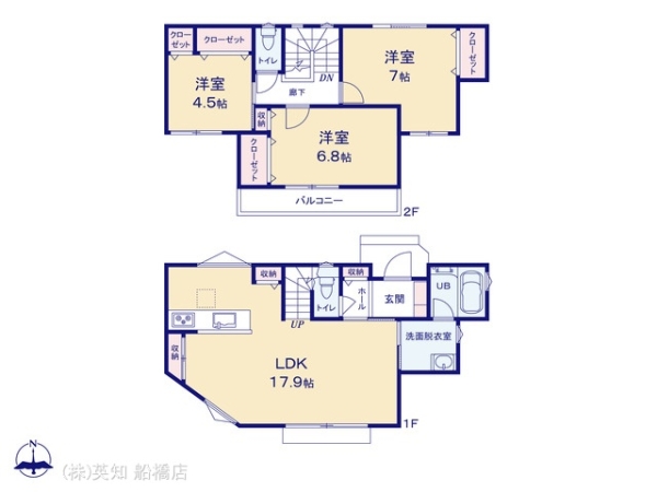 船橋市高根台１丁目の新築一戸建