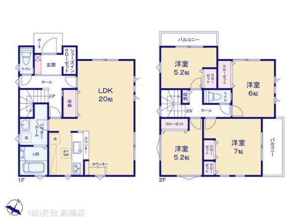 船橋市芝山５丁目の新築一戸建