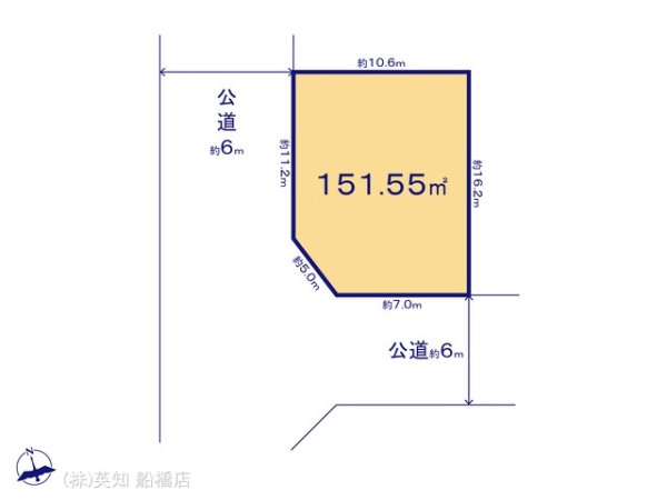船橋市芝山５丁目の土地