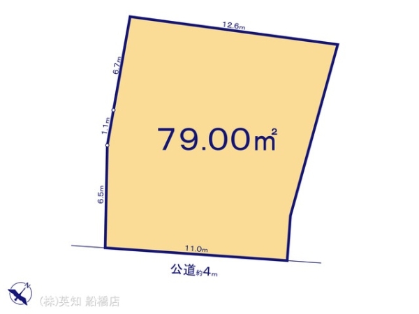 船橋市松が丘５丁目の土地
