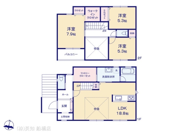 船橋市金杉８丁目の新築一戸建