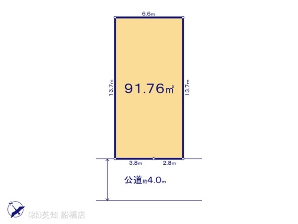 船橋市松が丘１丁目の売土地