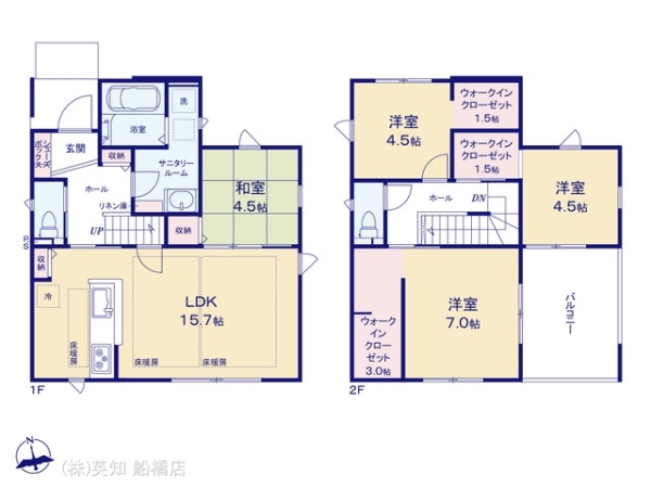 鎌ケ谷市鎌ケ谷９丁目の中古一戸建て
