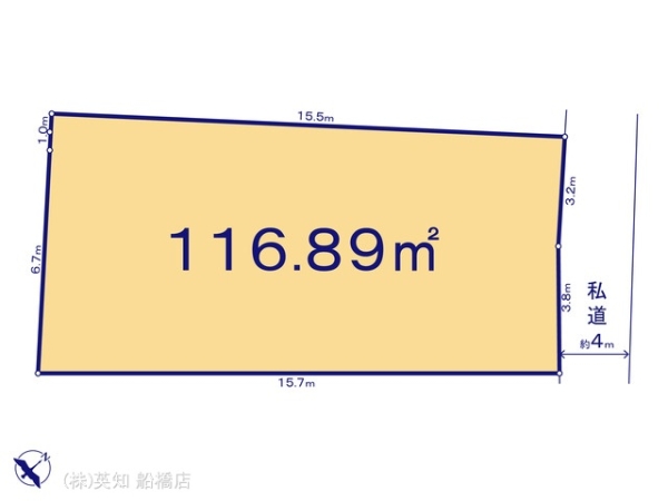 船橋市高根台6丁目の売土地