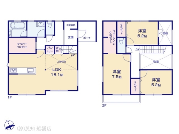 船橋市芝山６丁目の新築一戸建