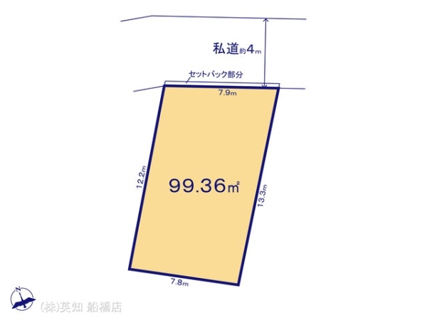船橋市行田1丁目の売土地