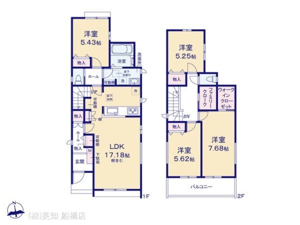鎌ケ谷市東中沢４丁目の新築一戸建