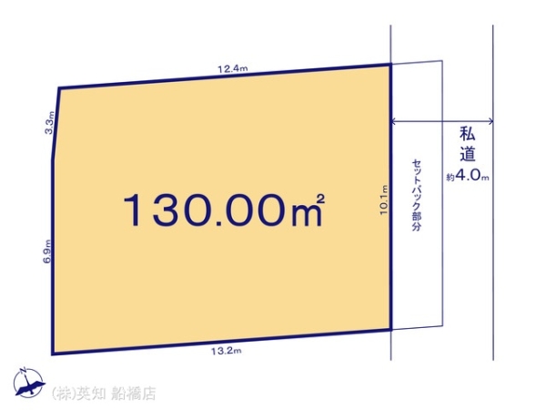 鎌ケ谷市東中沢１丁目の売土地