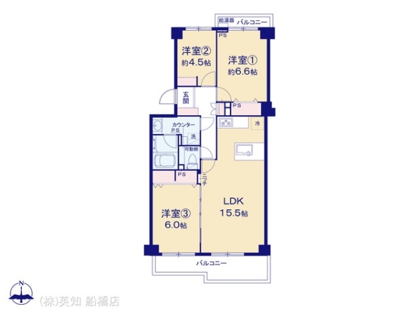 谷津パークタウン一番街20号棟