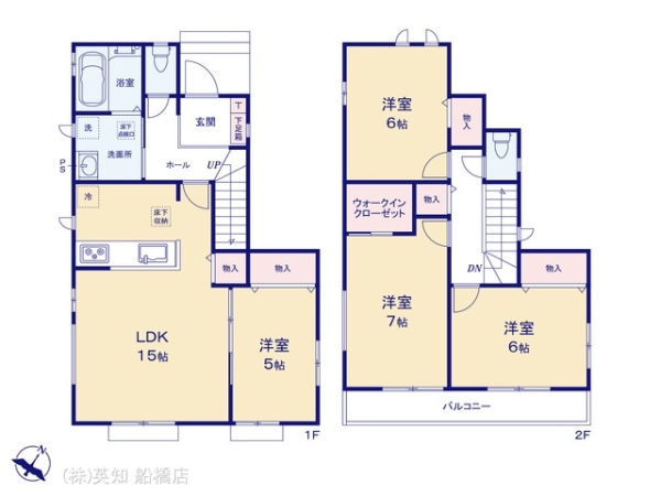 船橋市滝台町の新築一戸建