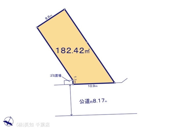 千葉市稲毛区萩台町の売土地