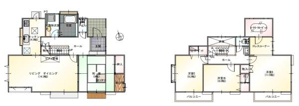 千葉市若葉区御成台３丁目の中古一戸建て