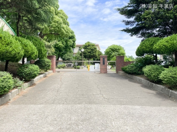 千葉市花見川区三角町の土地(千葉市立犢橋中学校)