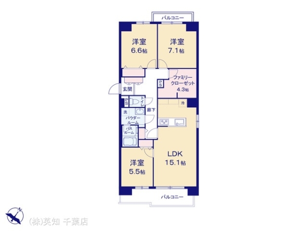 京成サンコーポ稲毛2号棟