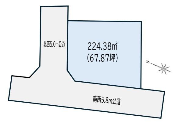 四街道市みそら４丁目の土地