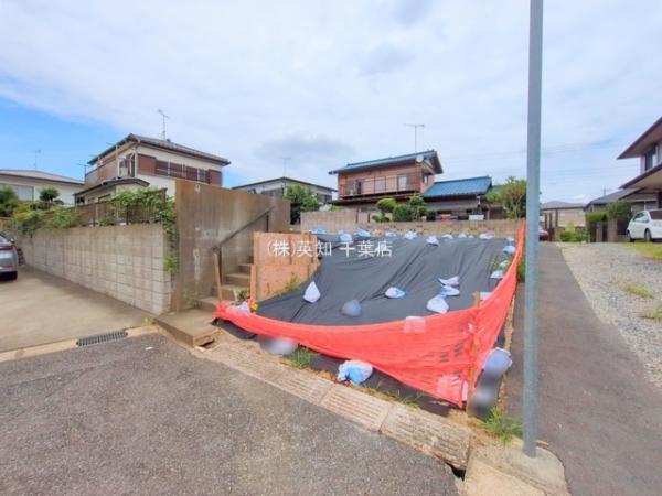 千葉市若葉区都賀1丁目の土地(現地土地写真)