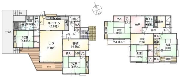 千葉市若葉区貝塚１丁目の中古一戸建て
