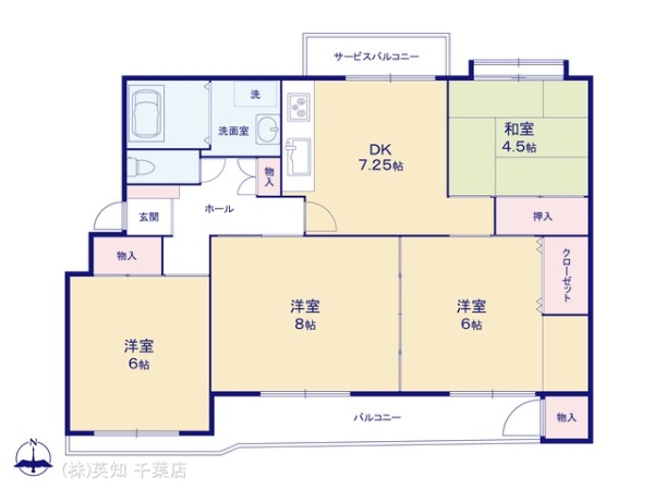 八千代台パークハイツ(間取り)