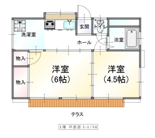 千葉県四街道市和良比　平屋