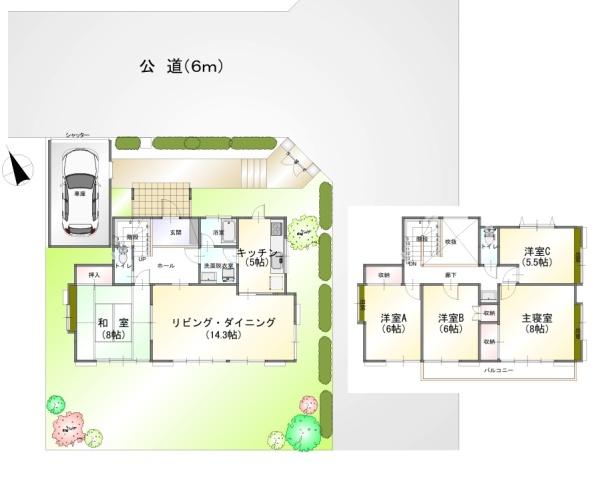 千葉市若葉区御成台２丁目の中古一戸建て