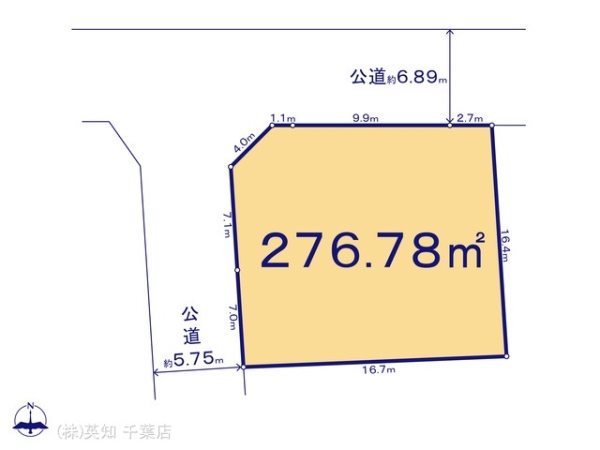 千葉市中央区松波4丁目の売土地
