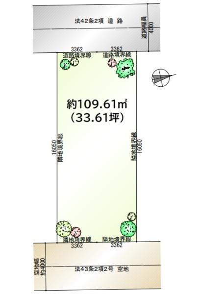 千葉市稲毛区稲毛東5丁目の売土地