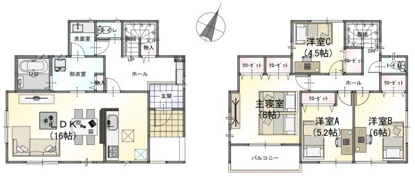 四街道市千代田２丁目の新築一戸建