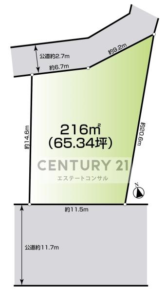 君津市坂田　土地