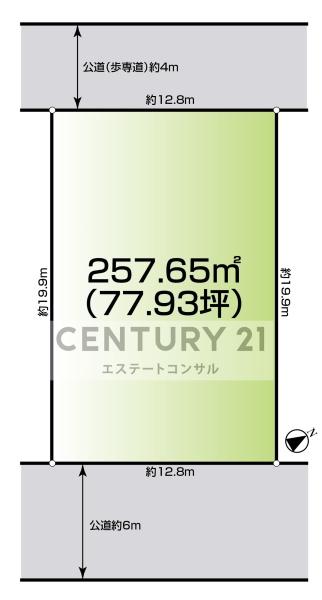 君津市南子安4丁目　土地