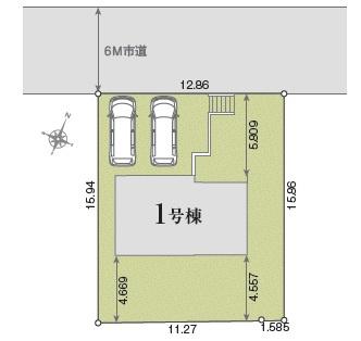 木更津市祇園1丁目　新築一戸建て　24-1期　1号棟