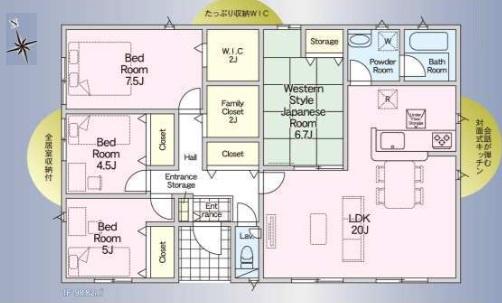 木更津市若葉町　新築一戸建て　第2　1号棟