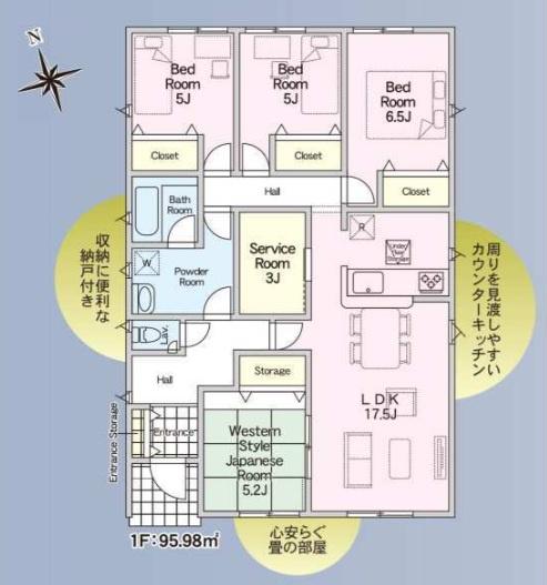 木更津市若葉町　新築一戸建て　第2　2号棟