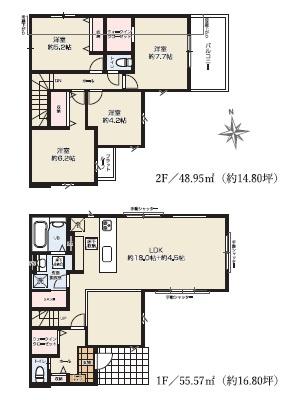 木更津市清見台南2丁目　新築一戸建て　1期　1号棟
