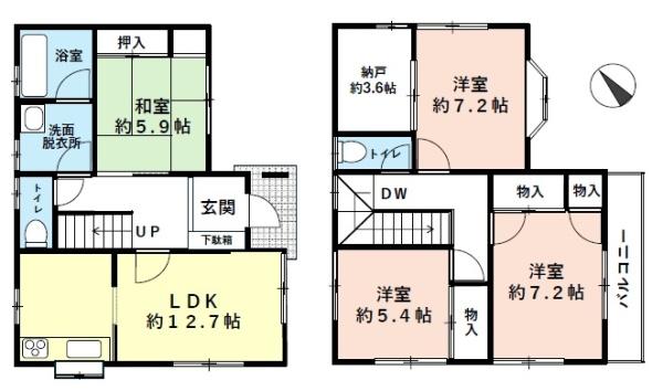 君津市北子安１丁目の中古一戸建て