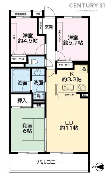 アルファグランデ船橋咲が丘