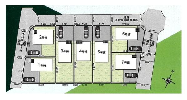 袖ケ浦市今井3丁目　新築一戸建て　第5　1号棟