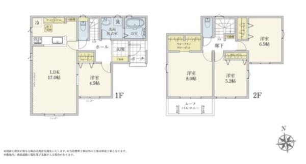 木更津市祇園2丁目　新築一戸建て　第1期　4号棟